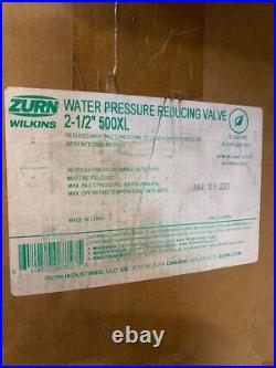 212-500XL / 500XL Wilkins 2-1/2 in Water Pressure Reducing Valve