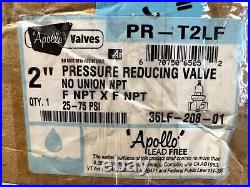 Apollo 36lf-208-01 Water Pressure Reducing Valve, 2 Fnpt, 40d813, New