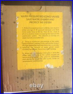NEW WATTS REGULATOR 223 LP 3/4 WATER PRESSURE REDUCING VALVE 10-35 PSI, 300 Max