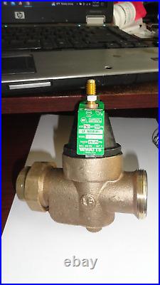 WATTS Brass Water Pressure Reducing Valve 1-1/2 LFN45B 0009514 FREE PRIORI