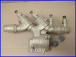 WATTS LF-919-QT Lead Free Reduced Pressure Zone Backflow Preventer Assembly 1
