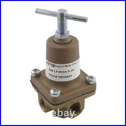 WATTS WATER PRESSURE REDUCER FOR BEVERAGE SYSTEMS 3-50 psi WITH GAUGE- NSF