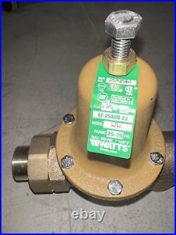 Water Pressure Regulator Reducing Valve 1-1/4 Watts Lf25aub-z3