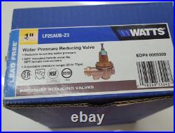 Watts 0009309 LF25AUB-Z3 1 Lead Free Water Pressure Reducing Valve