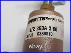 Watts 0335010 Water Pressure Reducing Valve 1/2 235A 3-Way USED