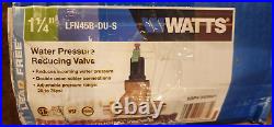 Watts 1-1/4 inch 25 to 75 psi Water Pressure Reducing Valve Double Solder Union