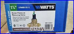 Watts 1-1/4 inch 25 to 75 psi Water Pressure Reducing Valve LFN45B-DU-S