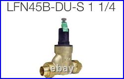 Watts 1-1/4 inch 25 to 75 psi Water Pressure Reducing Valve LFN45B-DU-S
