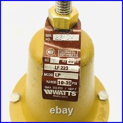 Watts 1 Lf223 Water Pressure Reducing Valve Ser. No. 2319w