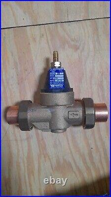 Watts 1 N45BDUS bronze water pressure reducing valve