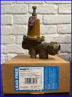 Watts 3/4 LF25AUB-LP-Z3 Water Pressure Reducing Valve 10-35psi range set @30psi