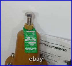 Watts 3/4 LFU5B-GG-Z3 Water Pressure Reducing Valve, 50 Psi