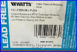 Watts LF25AUB-LP-Z14 1/2-in Copper FNTP Water Pressure Reducing Valve