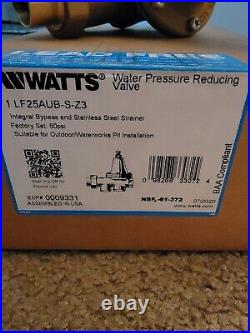 Watts LF25AUB-S-Z3 1in Pressure Reducing Valve