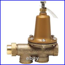 Watts Water Pressure Reducing Valve 3/4 FPT x FPT Threaded Copper Lead-Free