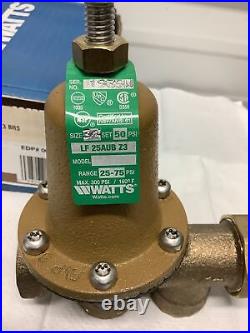 Watts Water Pressure Reducing Valve 3/4 LF25AUB