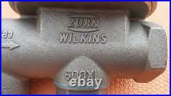 Zurn Wilkins 2-600XL Water Pressure Reducing Valve 2in 2 FNPT Union Check 2 in