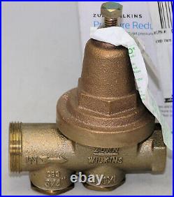 Zurn Wilkins Model 34-600XL 3/4 Water Pressure Reducing Brass Valve with Check